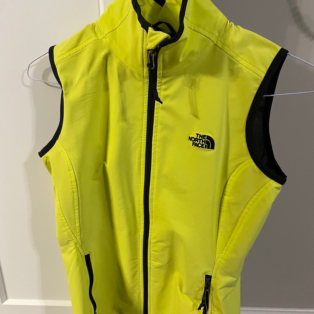 North Face Yellow Vest